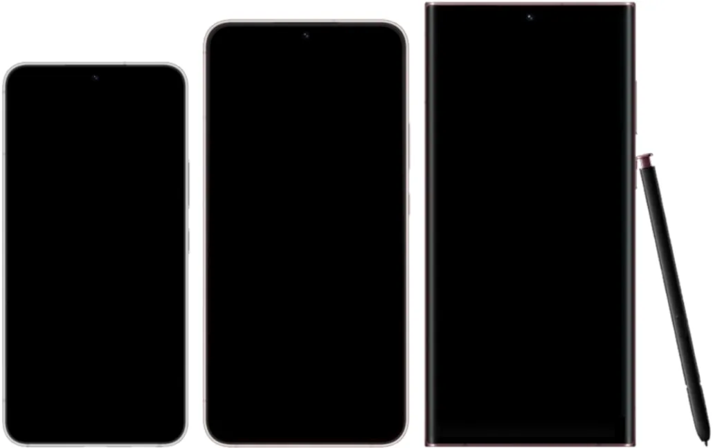 La serie Galaxy S22: S22, S22+ y S22 Ultra